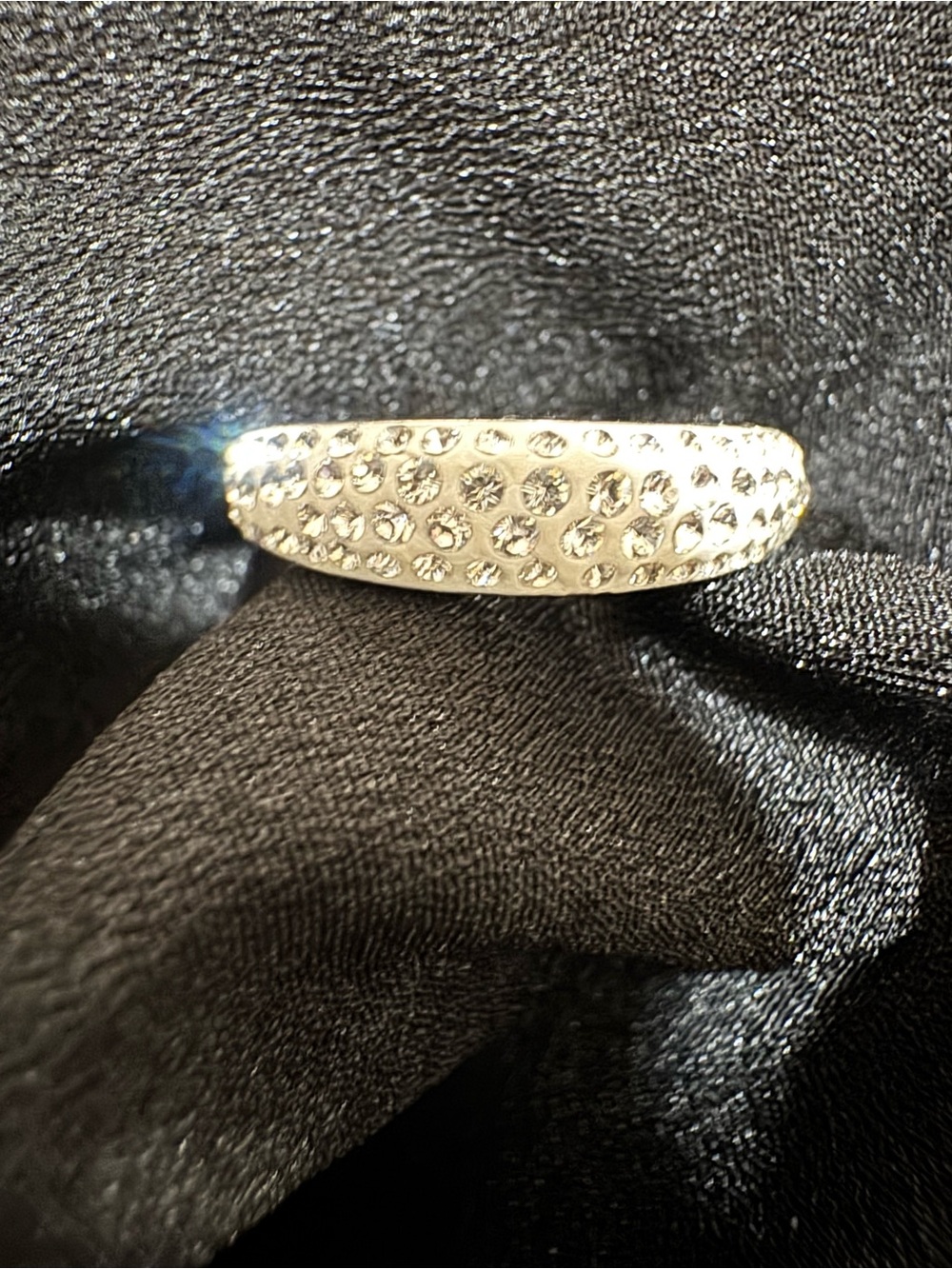 Touchstone Crystal by Swarovski, Luna Ring, size 6, NIB